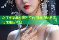 乌江榨菜黑料揭秘平台 智能追踪品质与健康新体验