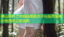 佛山黑料工字钢品牌直供平台品质保障价格透明立即选购
