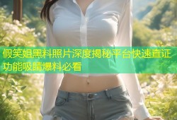假笑姐黑料照片深度揭秘平台快速查证功能吸睛爆料必看