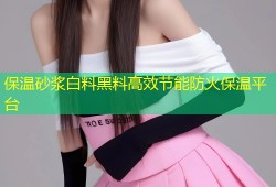 保温砂浆白料黑料高效节能防火保温平台