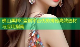 佛山黑料C型钢平台优势揭秘高效选材与应用指南