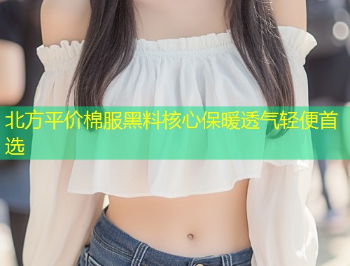 北方平价棉服黑料核心保暖透气轻便首选